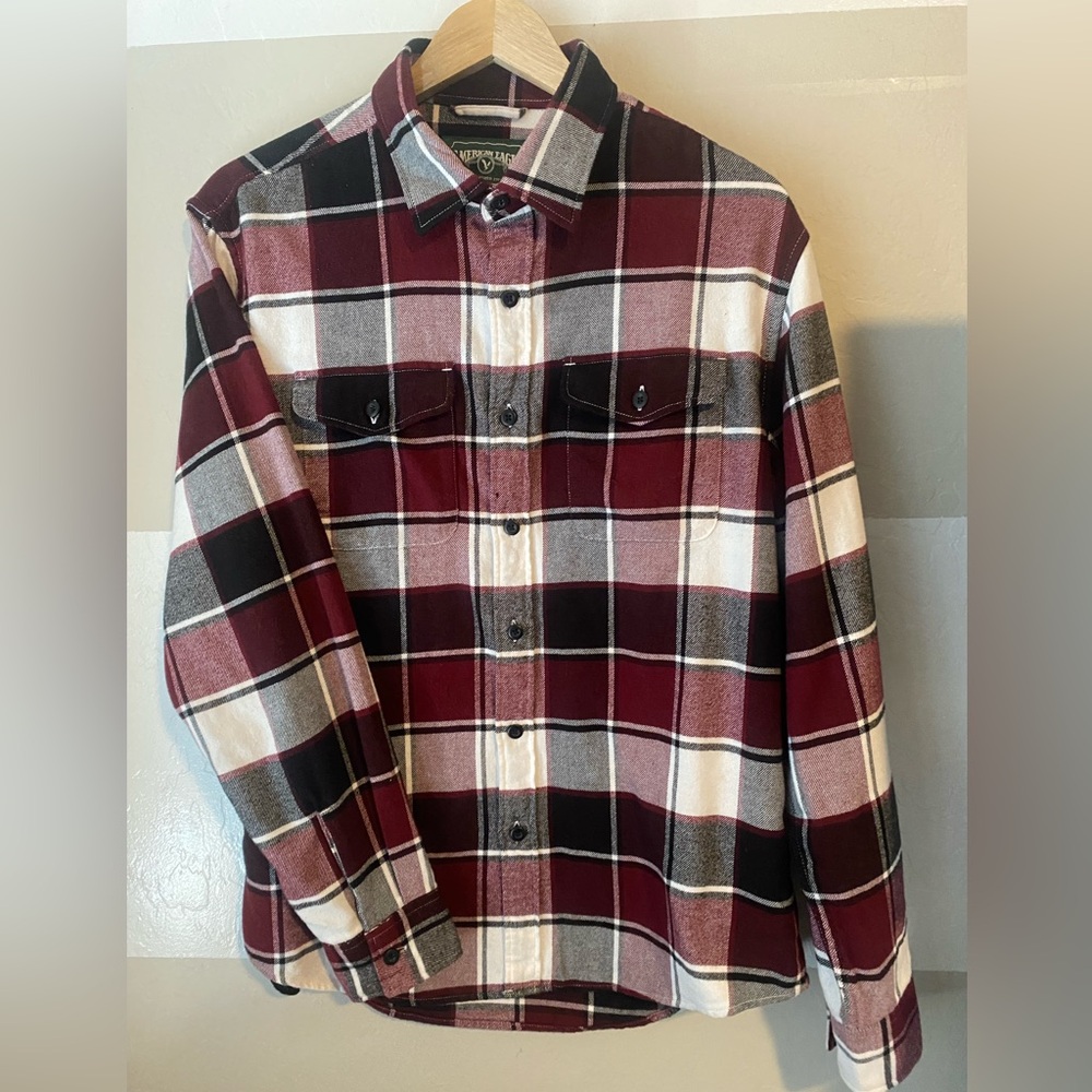 American Eagle Men Flannel Long Sleeve